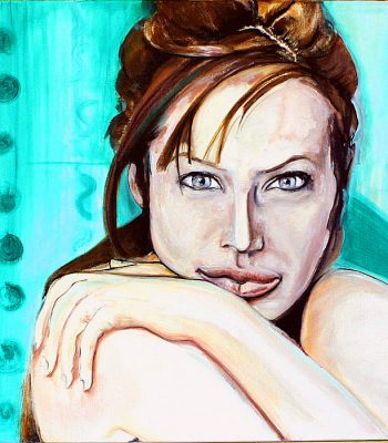 A. 05.2010, Öl auf Leinwand, 60 x 60 cm