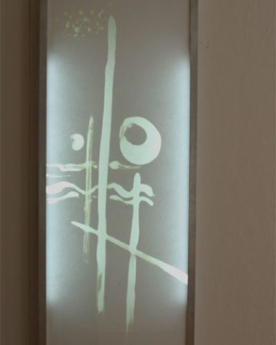 Lichtbild 120x52cm, Mischtechnik,2009