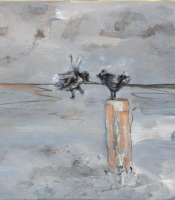 Mein Platz, Öl auf Leinwand, 30 x 40 cm, 2010
