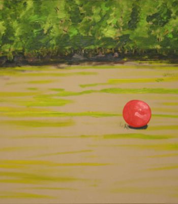 ballwiese, 2006, öl auf leinwand,100x120cm
