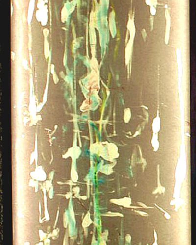 lichtbild, Acrylglas, papier, pigmente, 2009 , 120x52cm