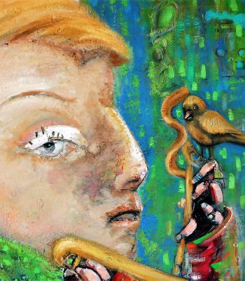 saenger 2015 oel 60 x 60 cm Kopie